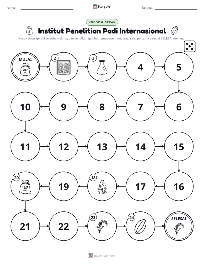 Permainan Gulung & Pindah