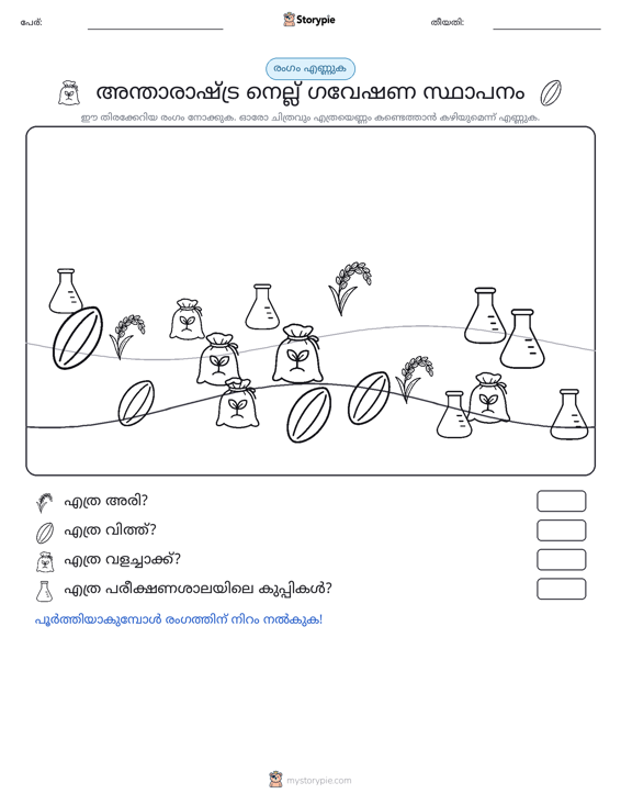 എണ്ണുന്ന ദൃശ്യങ്ങൾ