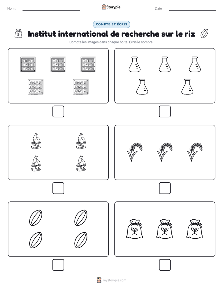 Compter & Écrire