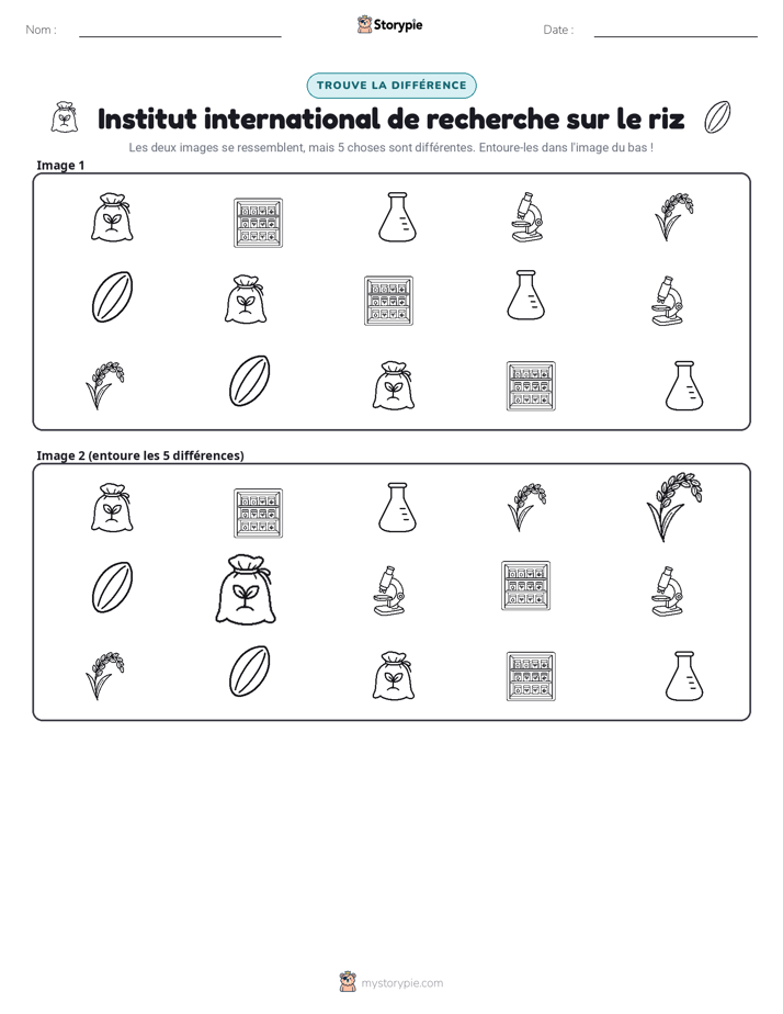 Trouvez les Différences