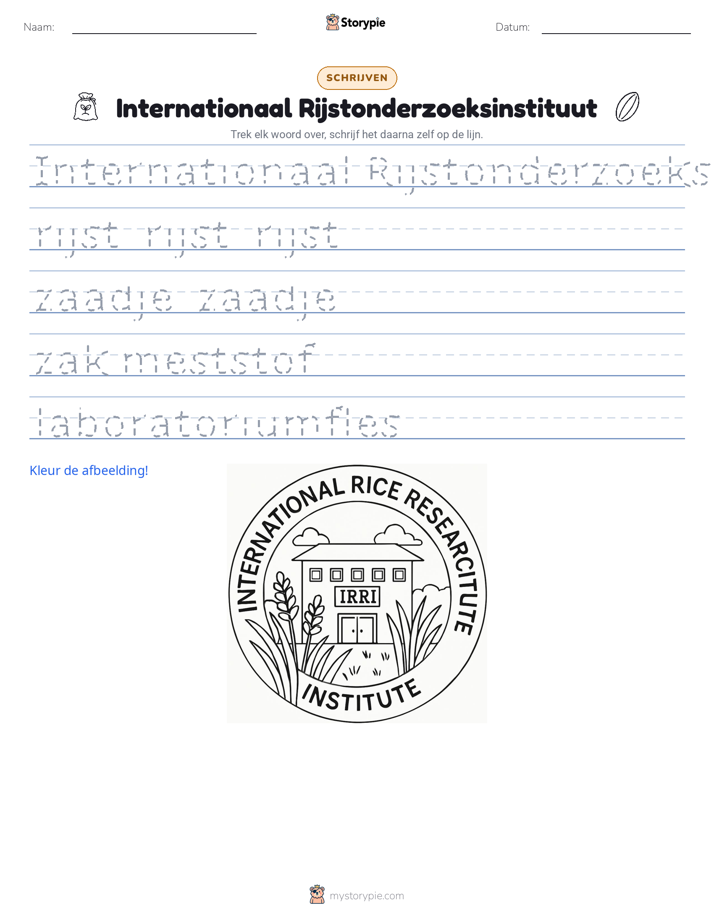 Schrijf Oefening