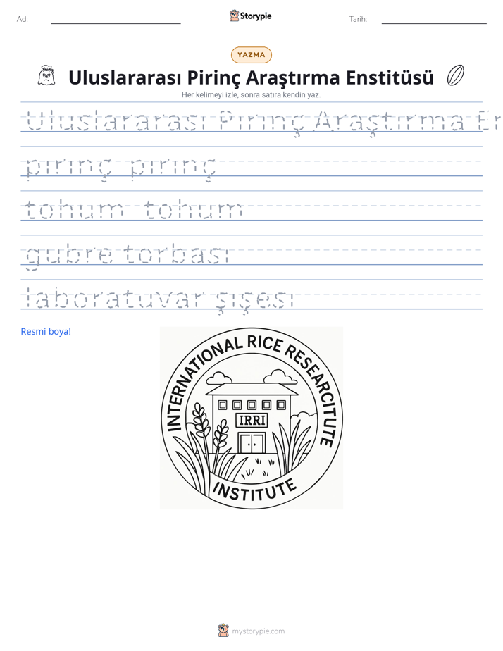Yazma Pratiği