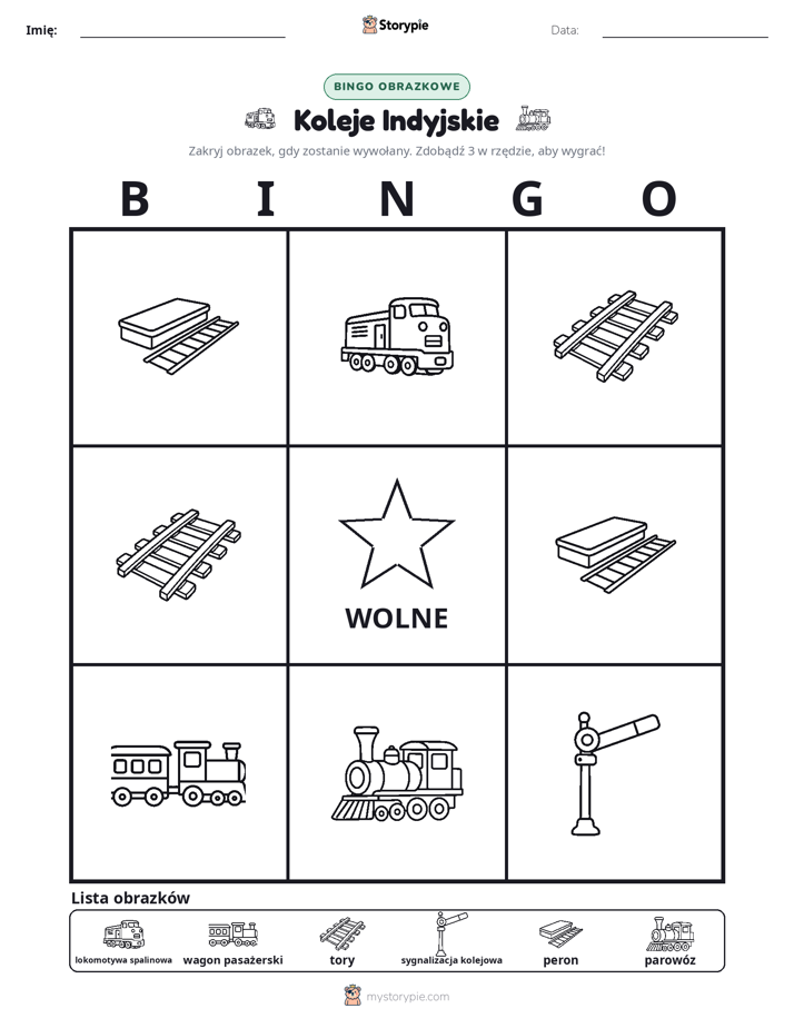 Bingo obrazkowe