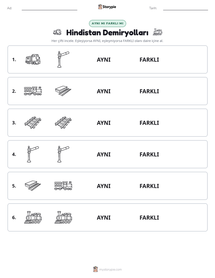 Aynı mı Farklı mı