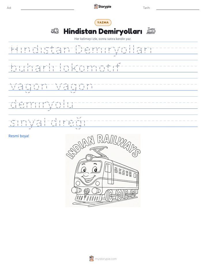 Yazma Pratiği