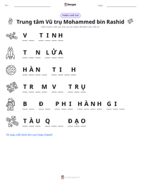 Xem trước tài liệu in sẵn Trung tâm Vũ trụ Mohammed bin Rashid