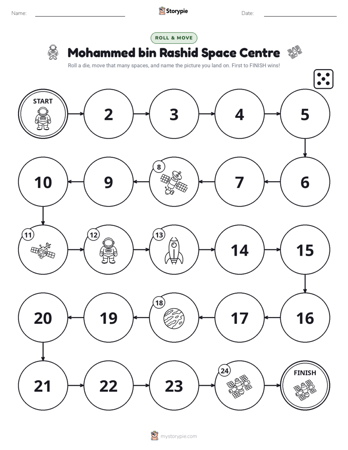 Roll & Move Game