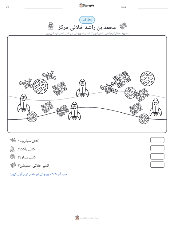 گنتی کا منظر