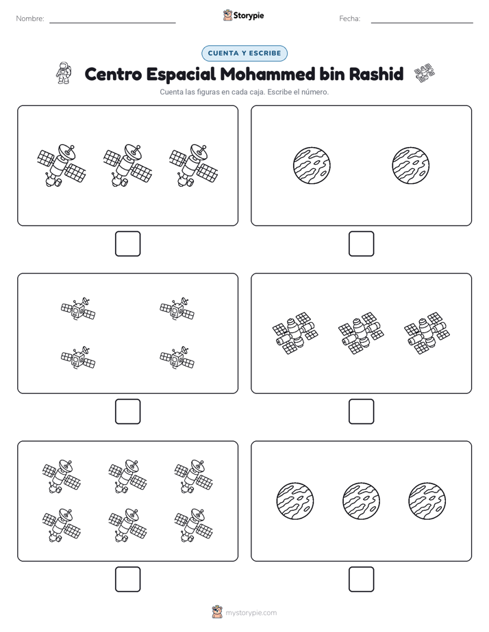 Cuenta y Escribe