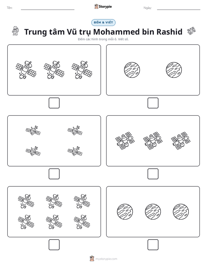 Đếm & Viết