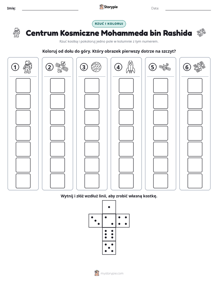 Rzuć i koloruj