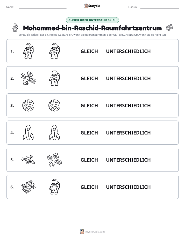 Gleich oder Anders