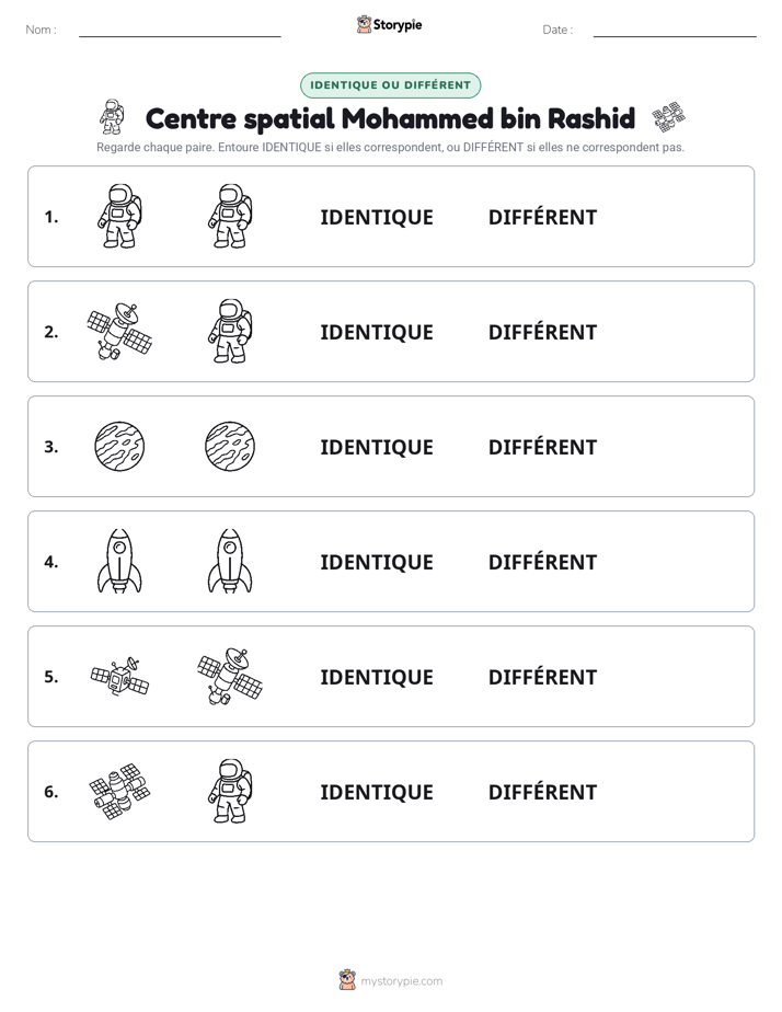 Identique ou Différent