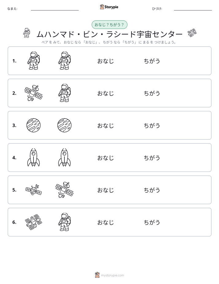 同じか違うか