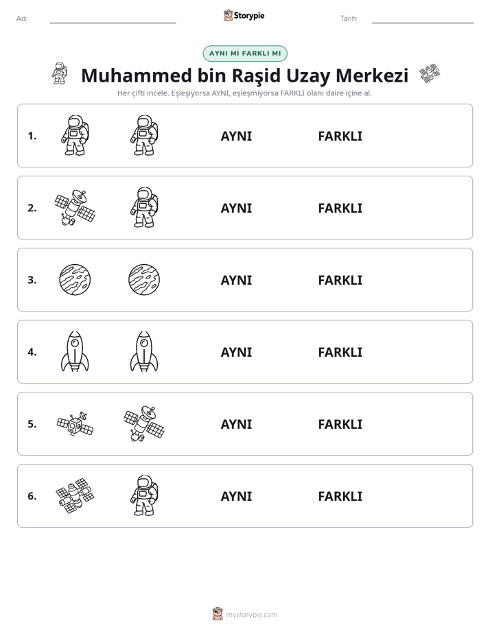 Aynı mı Farklı mı