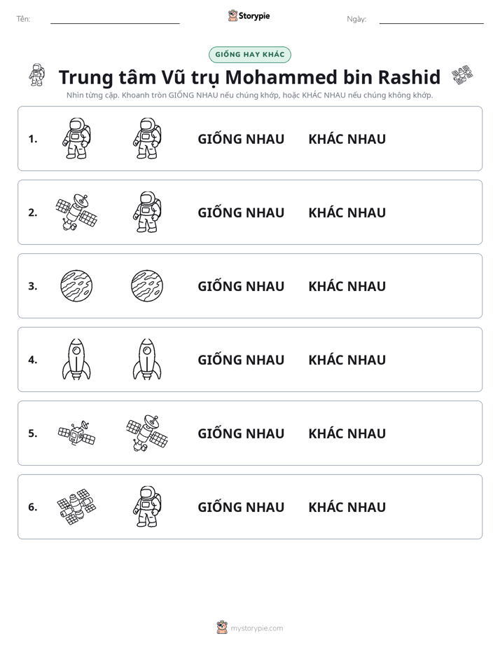 Giống Hay Khác