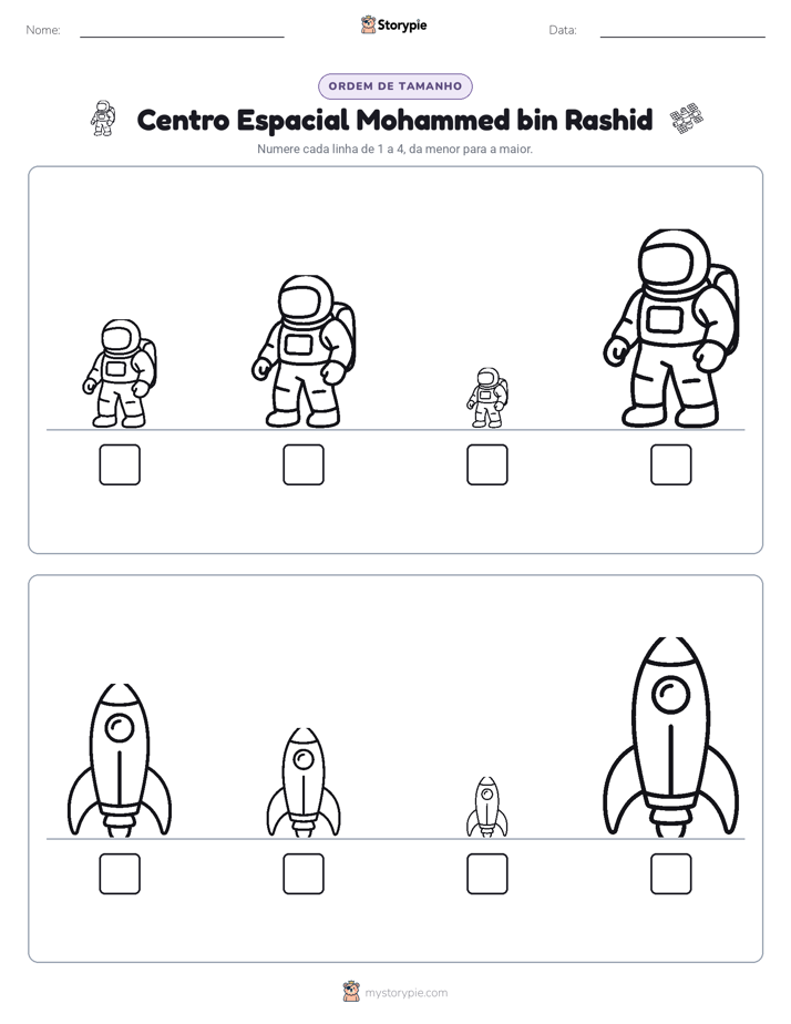 Ordem de Tamanho