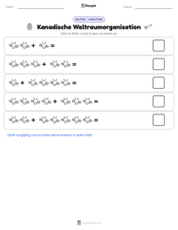 Kanadische Weltraumorganisation druckbare Arbeitsblatt Vorschau