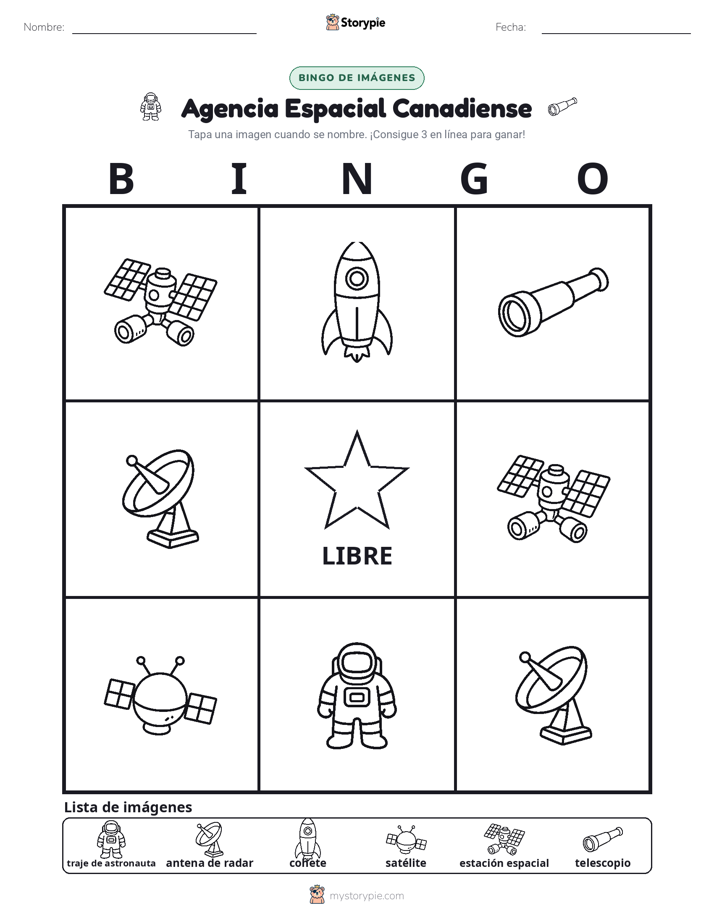 Bingo de Imágenes