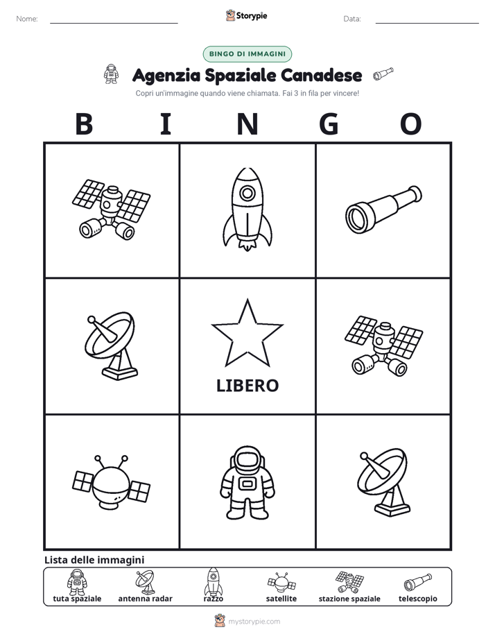 Bingo delle Immagini