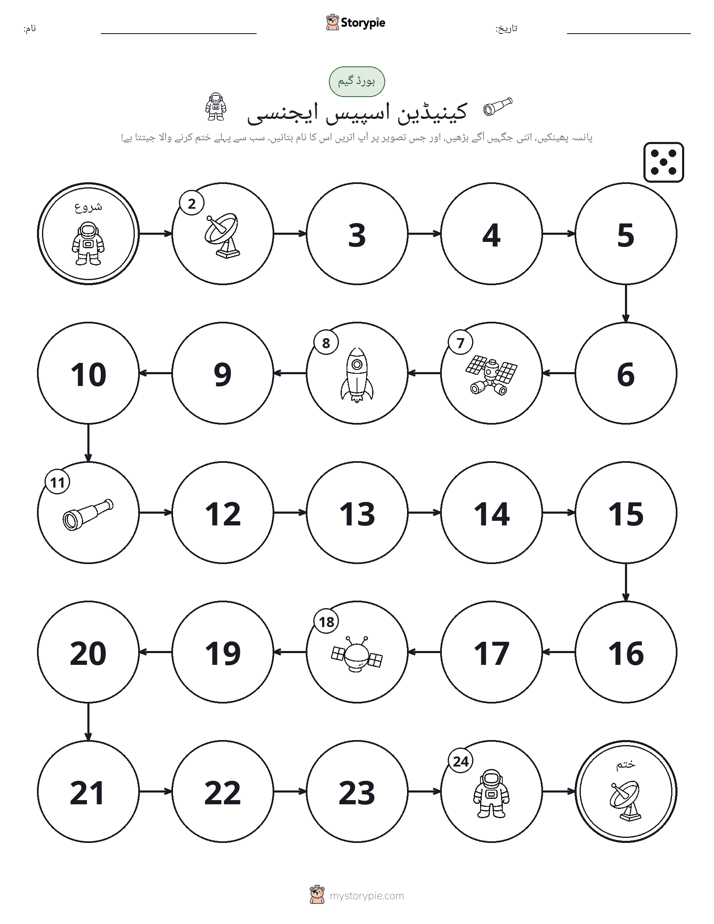 رول اور منتقل کریں کھیل