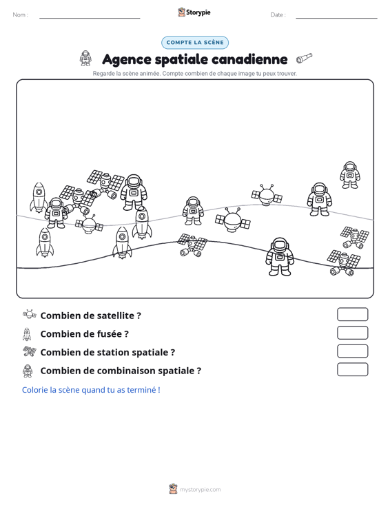 Scène de Comptage
