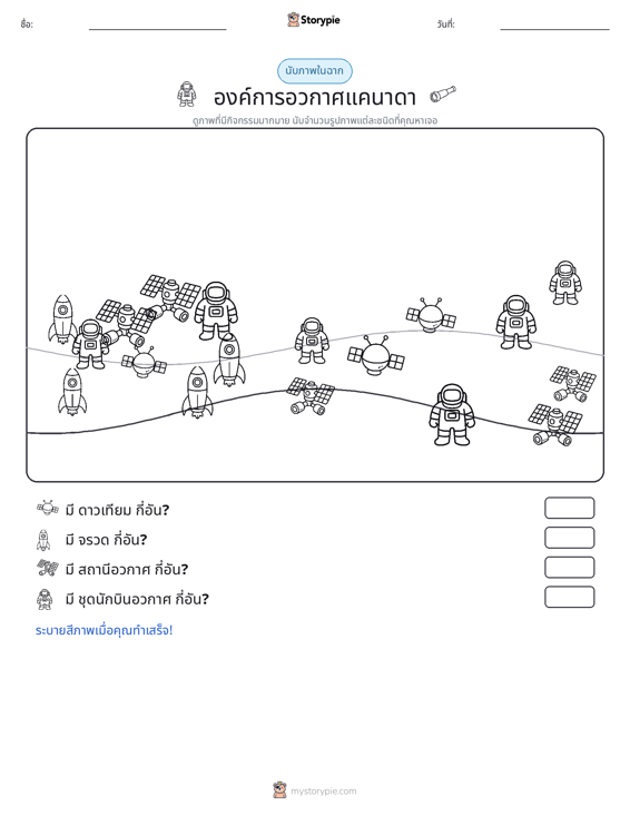 ฉากการนับ