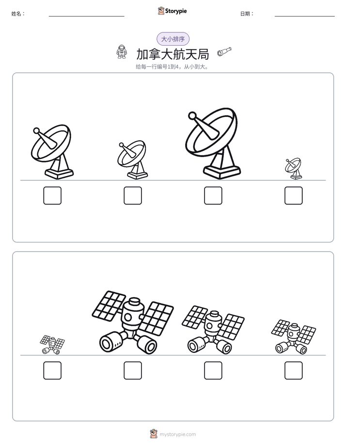 大小排序
