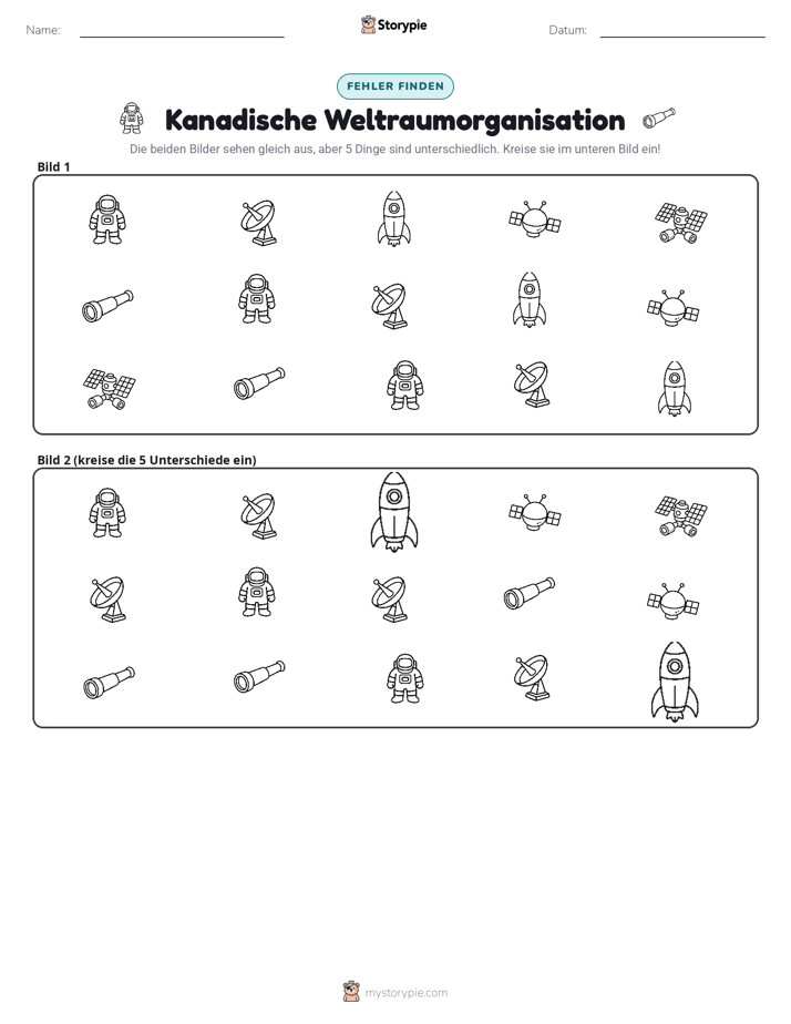 Finde den Unterschied