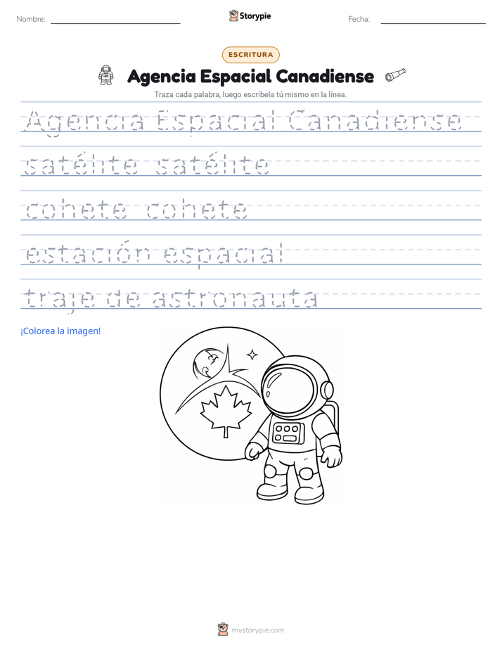 Práctica de Escritura