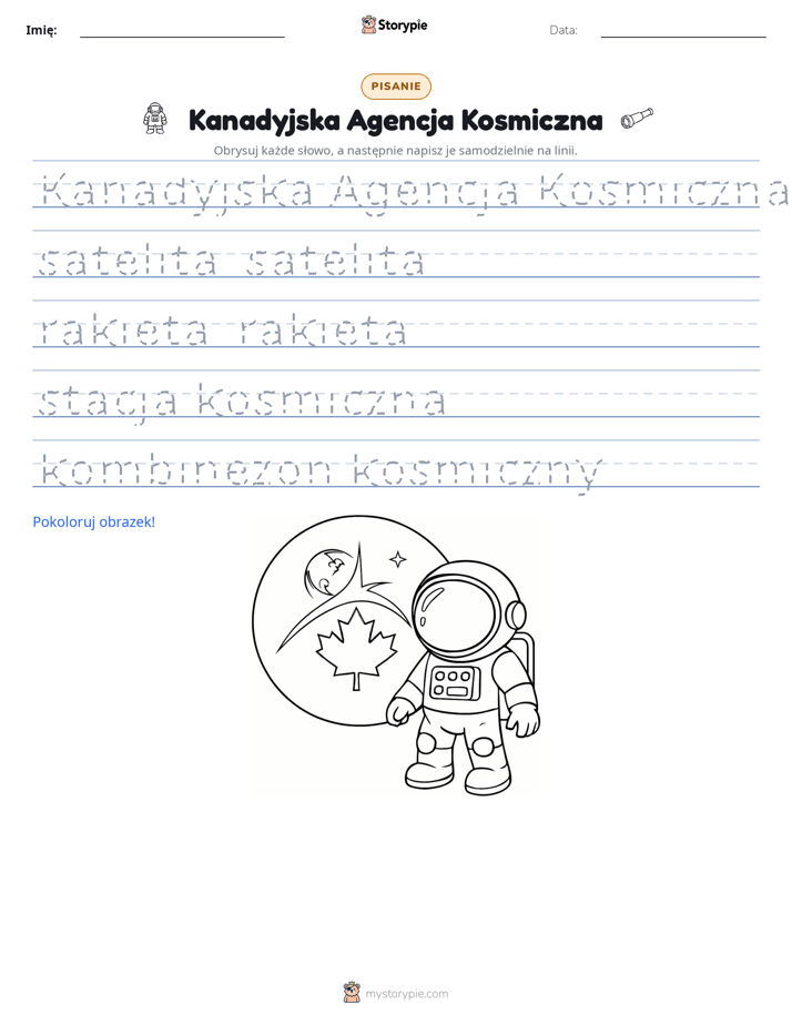 Ćwiczenie Pisania