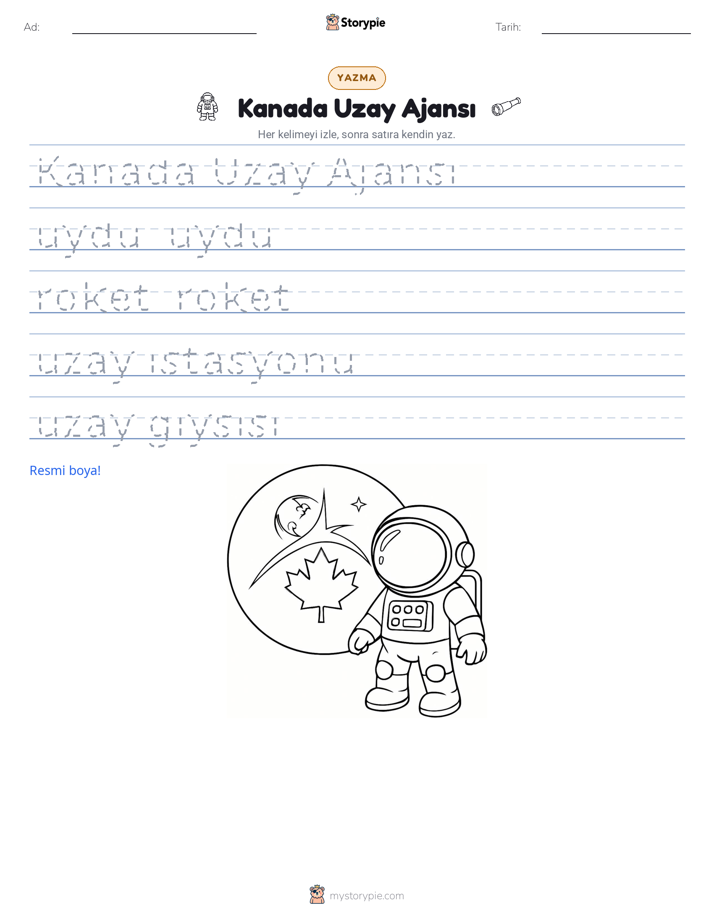 Yazma Pratiği