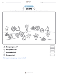 Prabaca lembar kerja cetak CSIRO