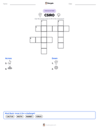 CSIRO printable worksheet preview