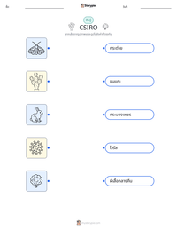 CSIRO ตัวอย่างแบบฝึกหัดที่พิมพ์ได้