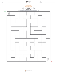 CSIRO છાપી શકાય તેવી કાર્યપત્રક પૂર્વદર્શન