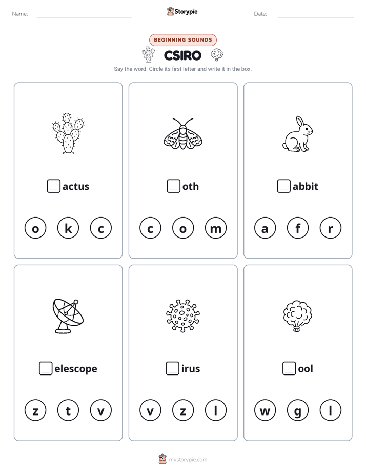 Beginning Sounds