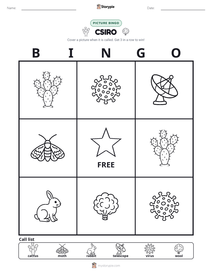 Picture Bingo