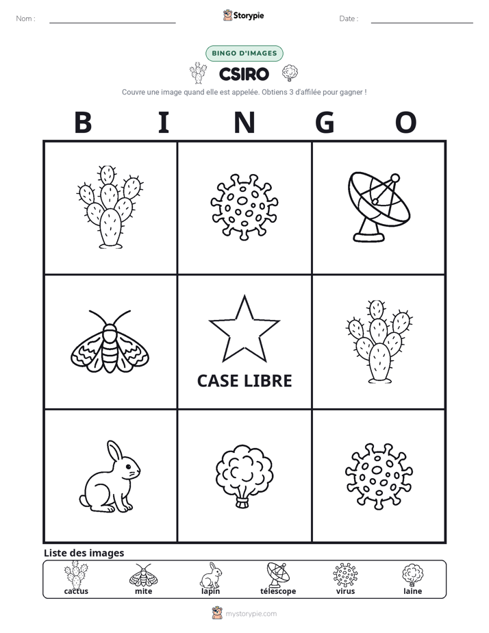 Bingo d'Images