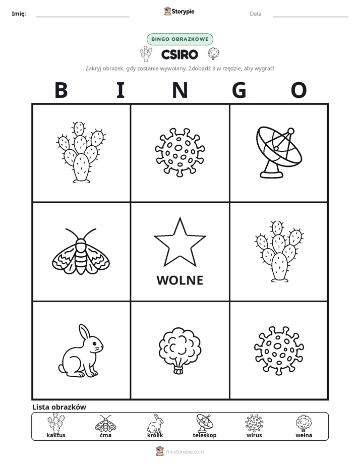 Bingo obrazkowe