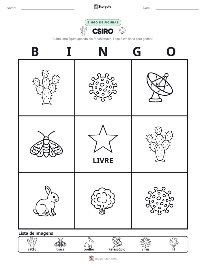 Bingo de Imagens