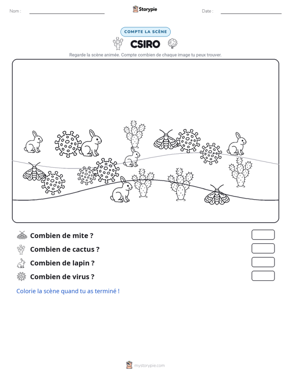 Scène de Comptage