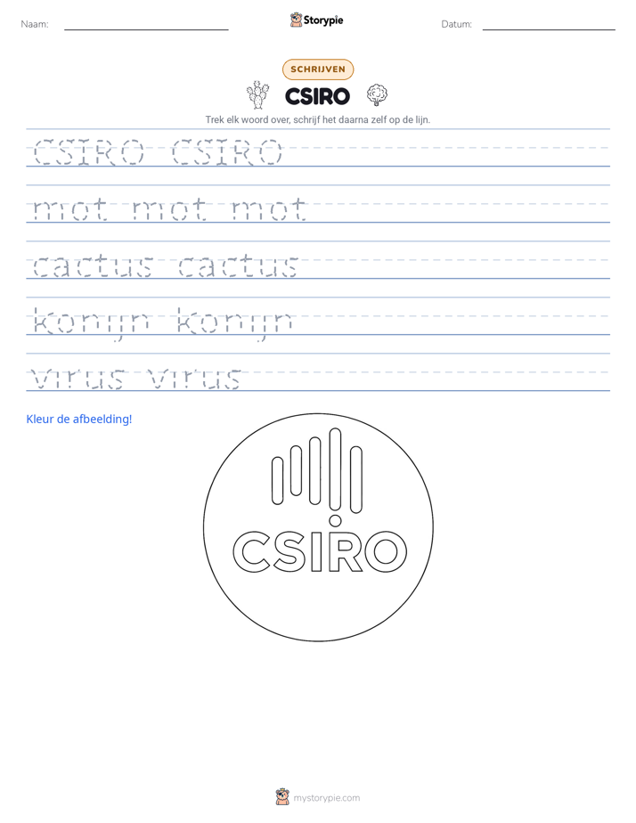Schrijf Oefening