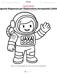 Anteprima della scheda stampabile di Agenzia Giapponese per l'Esplorazione Aerospaziale (JAXA)