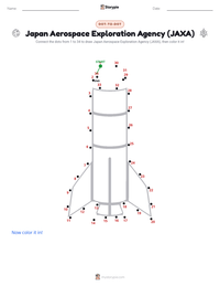Japan Aerospace Exploration Agency (JAXA) printable worksheet preview