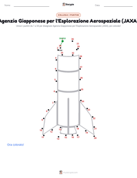 Anteprima della scheda stampabile di Agenzia Giapponese per l'Esplorazione Aerospaziale (JAXA)