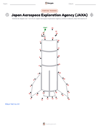 Japan Aerospace Exploration Agency (JAXA) afdrukbare werkblad voorbeeld