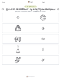ஜப்பான் விண்வெளி ஆய்வு நிறுவனம் (JAXA) அச்சிடக்கூடிய வேலைப்பதிவின் முன்னோட்டம்