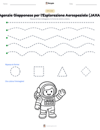 Anteprima della scheda stampabile di Agenzia Giapponese per l'Esplorazione Aerospaziale (JAXA)