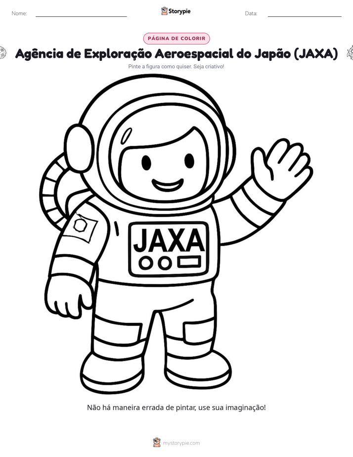 Página para colorir